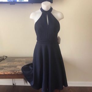 NWT Alter'd State Navy Midi Dress Medium